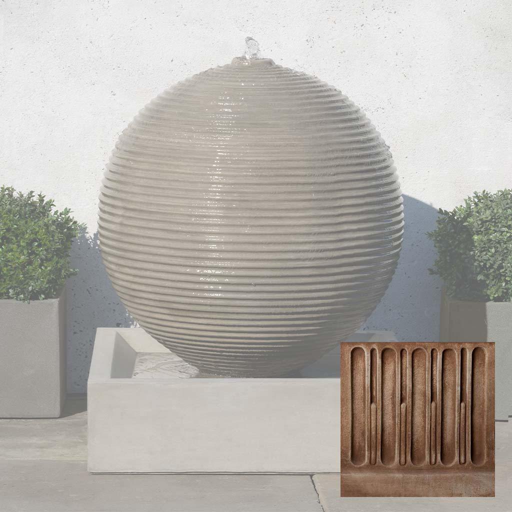 Ribbed Sphere Fountain
