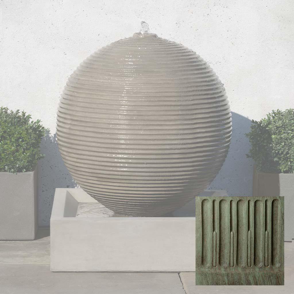 Ribbed Sphere Fountain