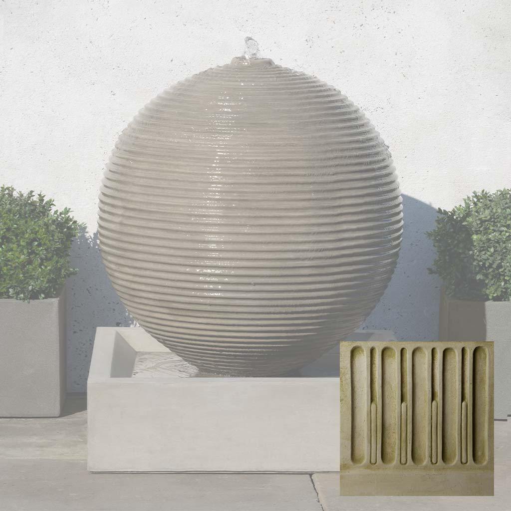 Ribbed Sphere Fountain