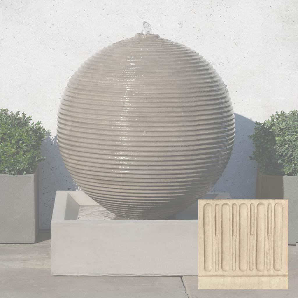 Ribbed Sphere Fountain