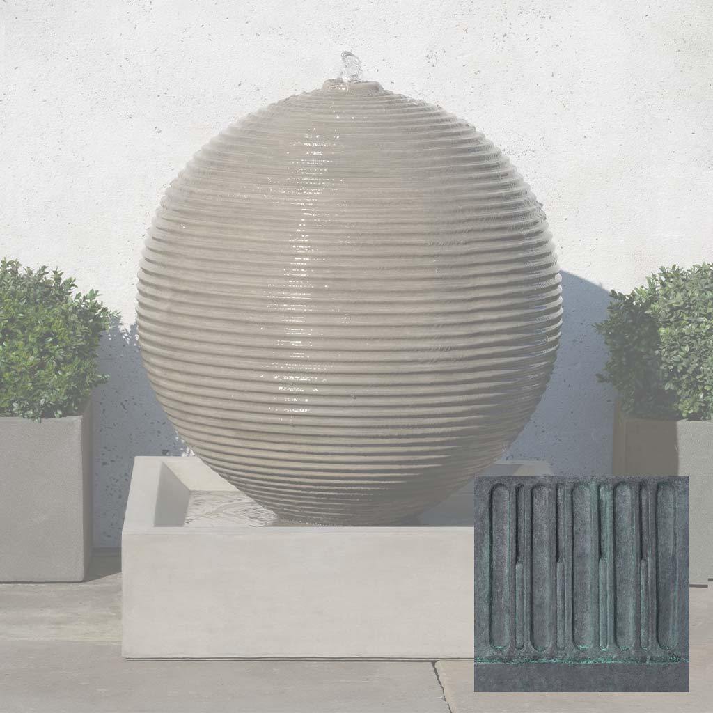 Ribbed Sphere Fountain
