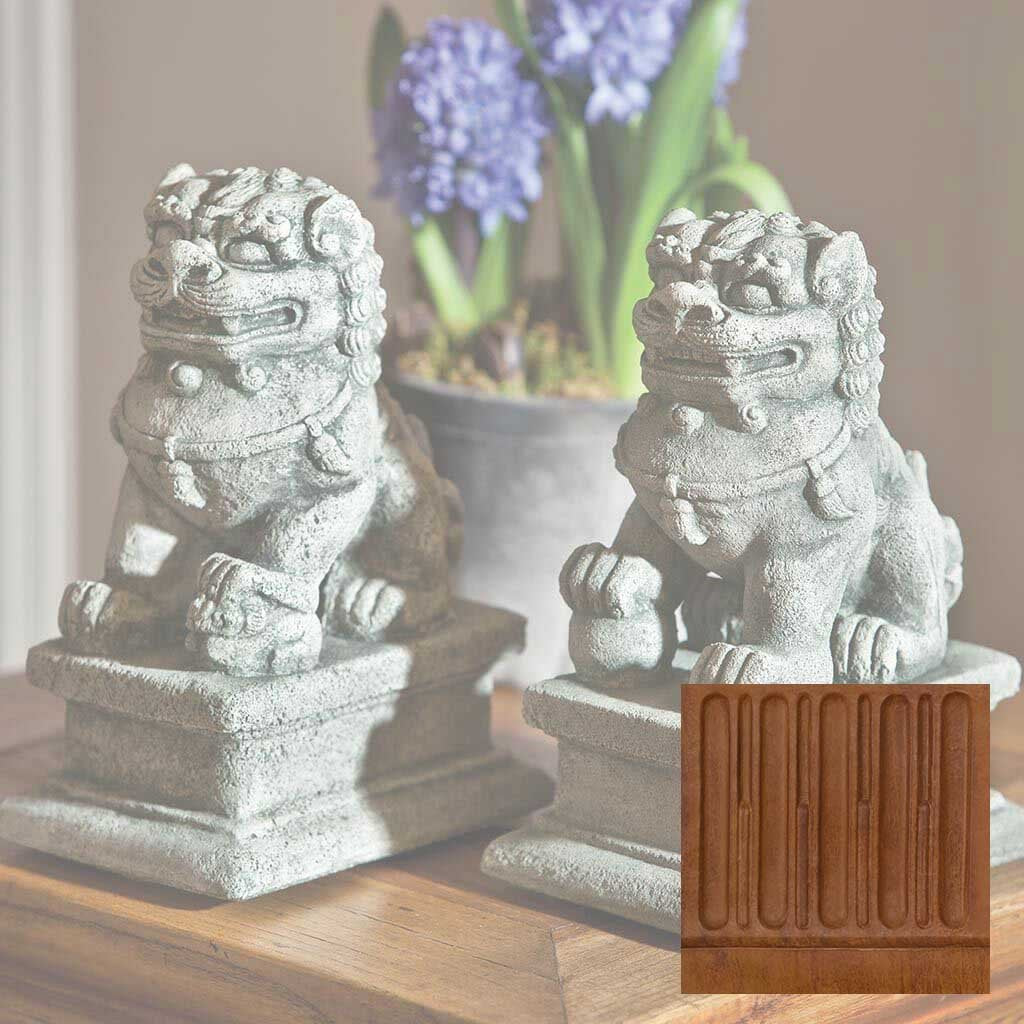 Small Temple Foo Dog Left and Right Set