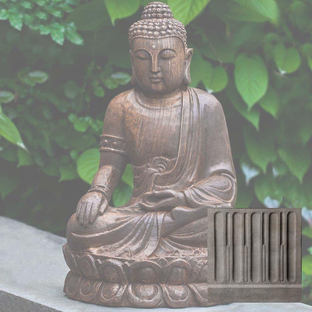 Antique Lotus Buddha