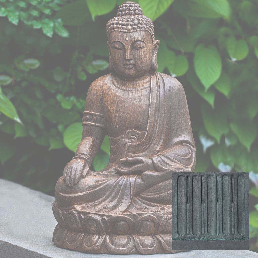 Antique Lotus Buddha