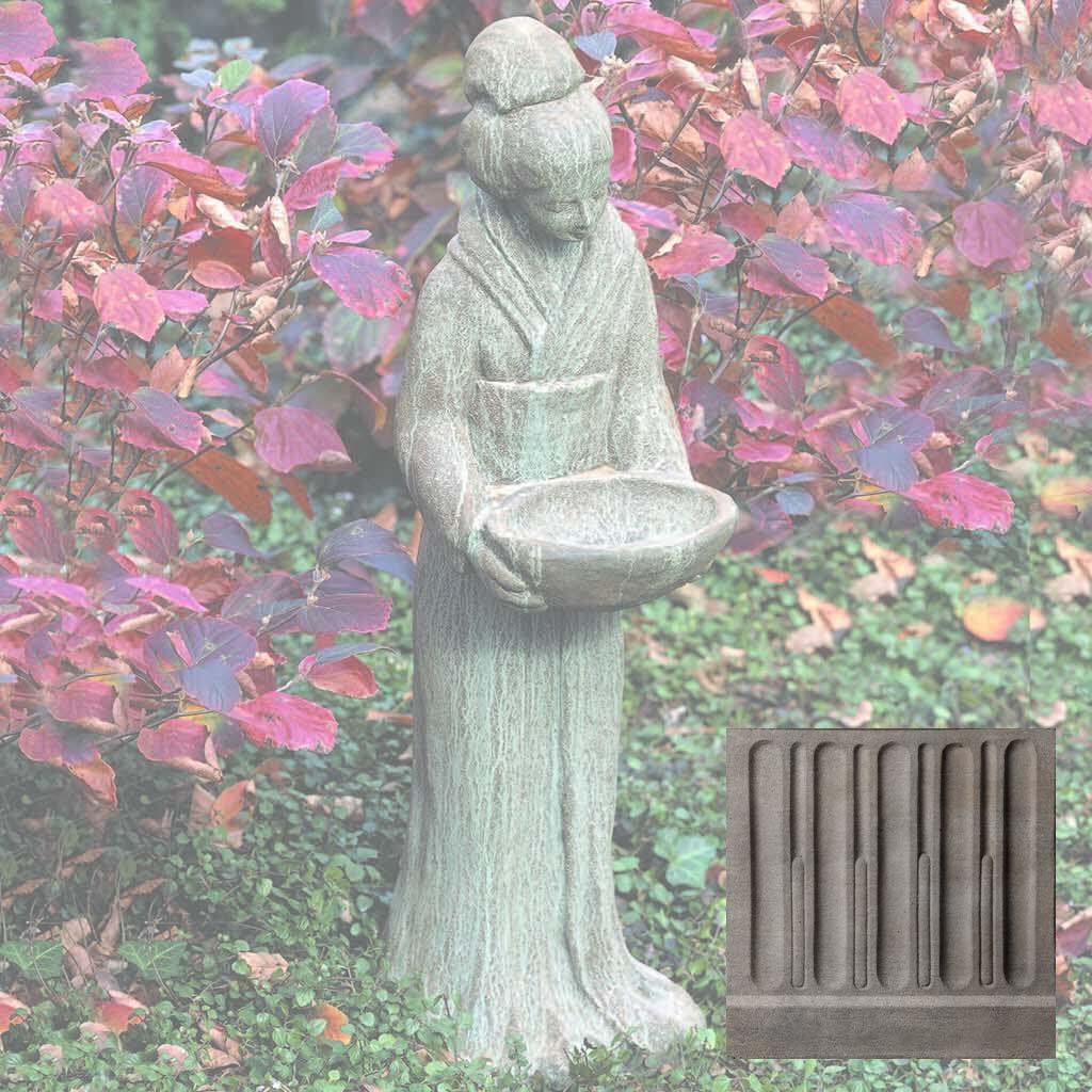 Oriental Maiden w/Bowl