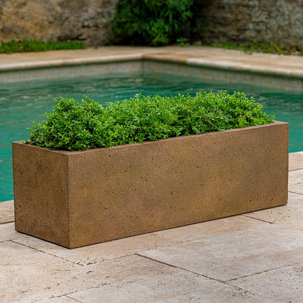 Textured Trough Planter