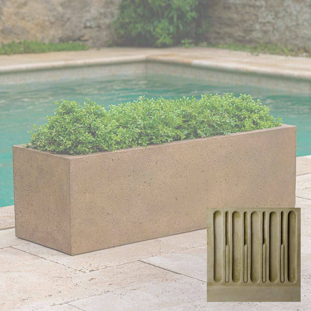 Textured Trough Planter