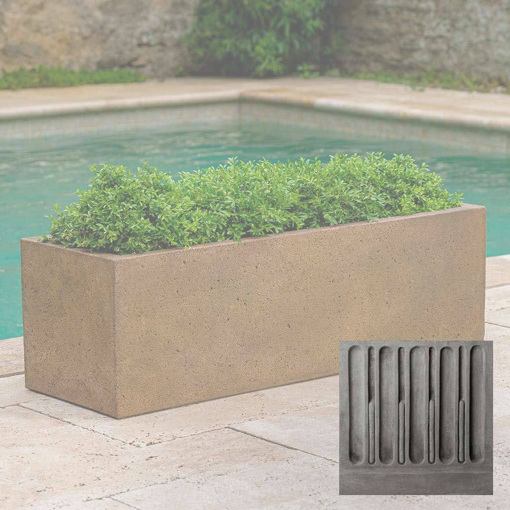 Textured Trough Planter