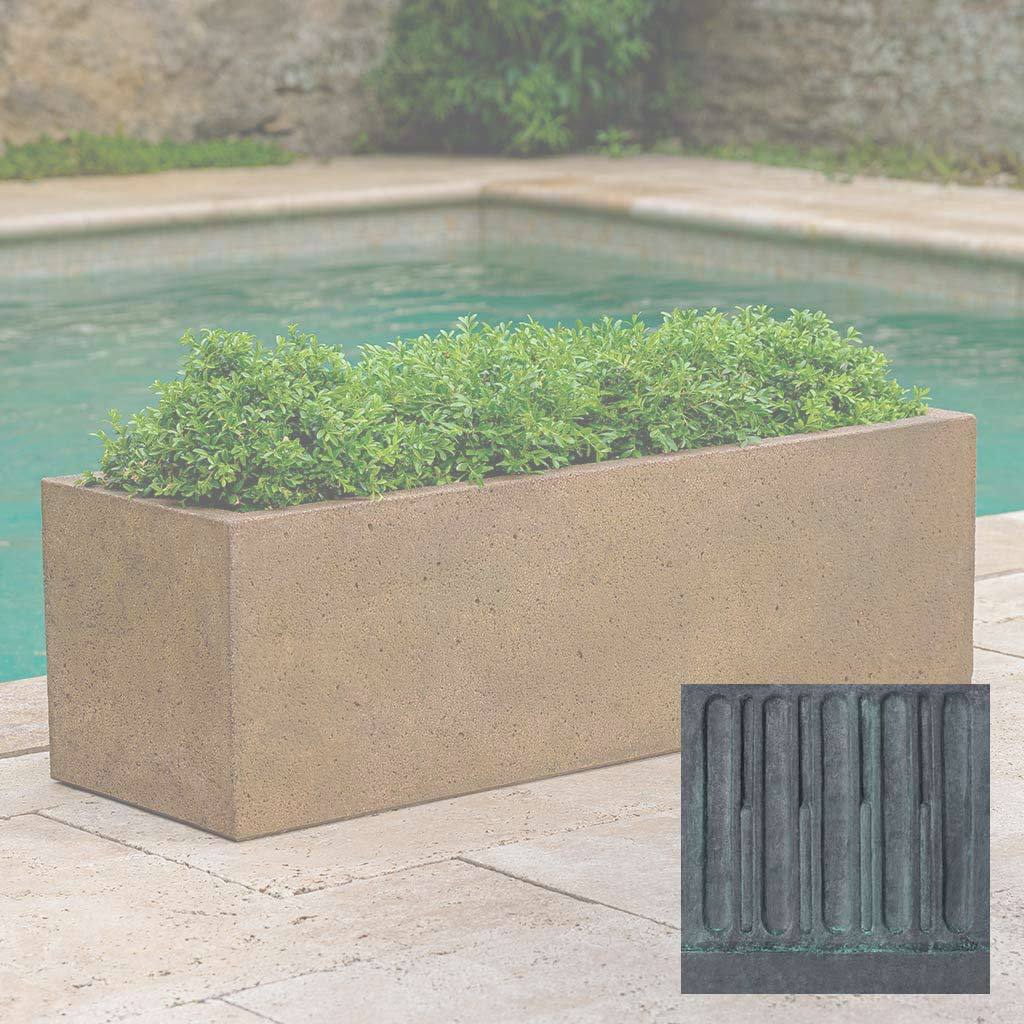 Textured Trough Planter