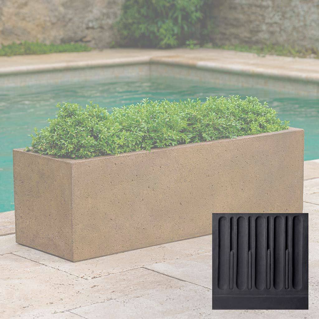 Textured Trough Planter