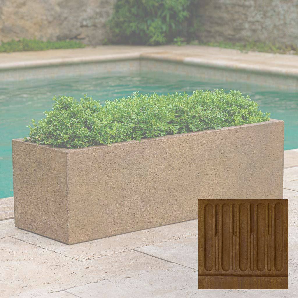 Textured Trough Planter