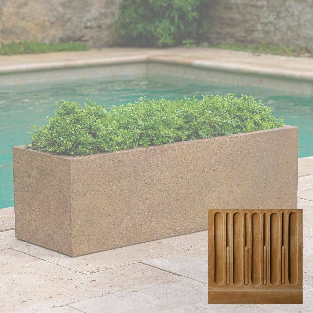 Textured Trough Planter
