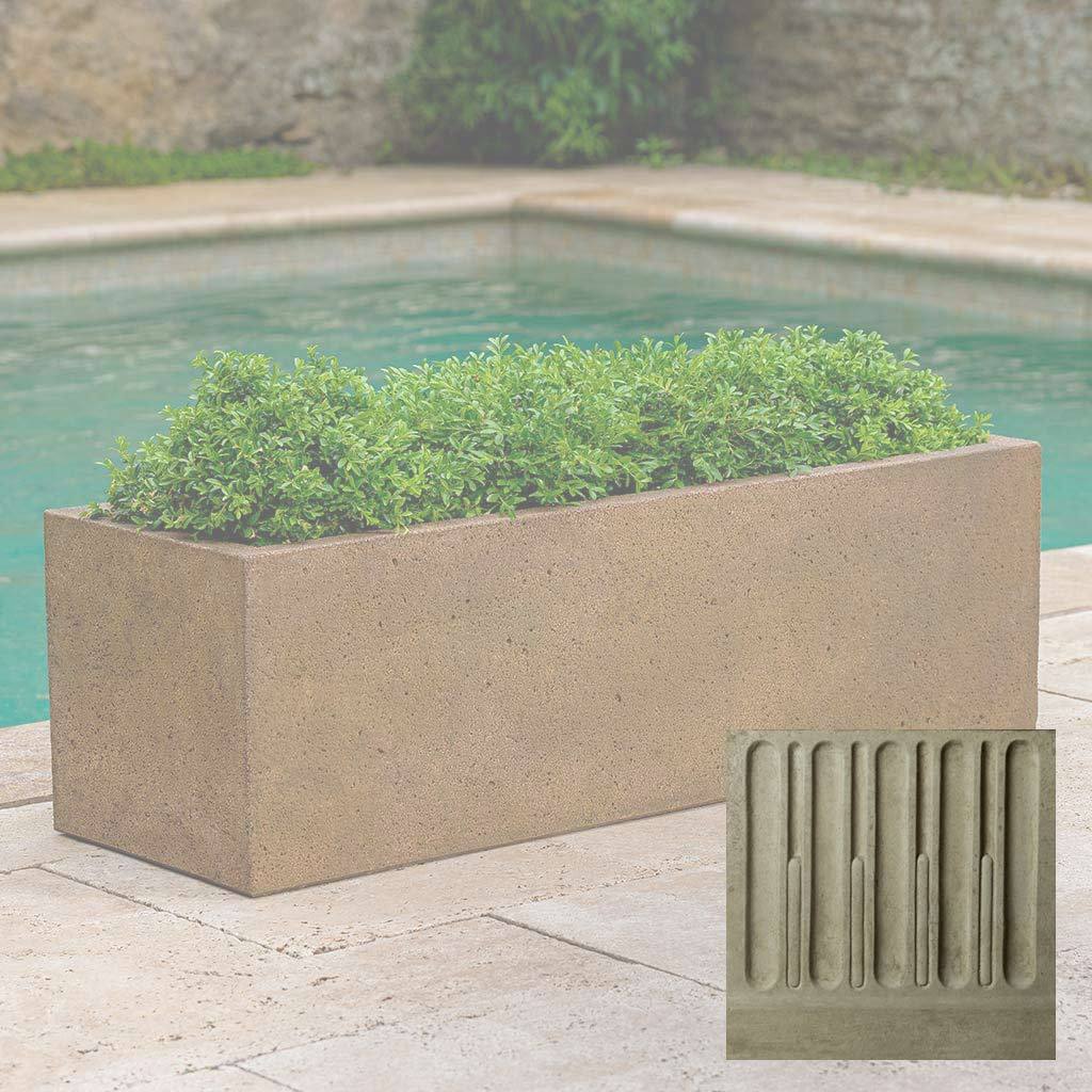 Textured Trough Planter