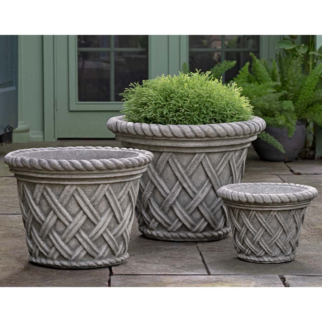 English Weave Planter - Small