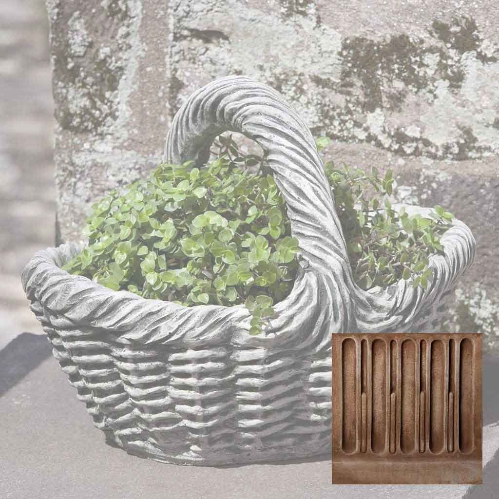 Basket With Handle Planter - Small