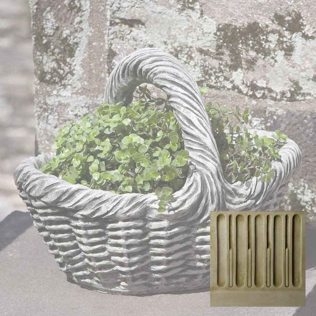 Basket With Handle Planter - Small
