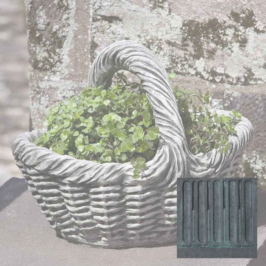 Basket With Handle Planter - Small