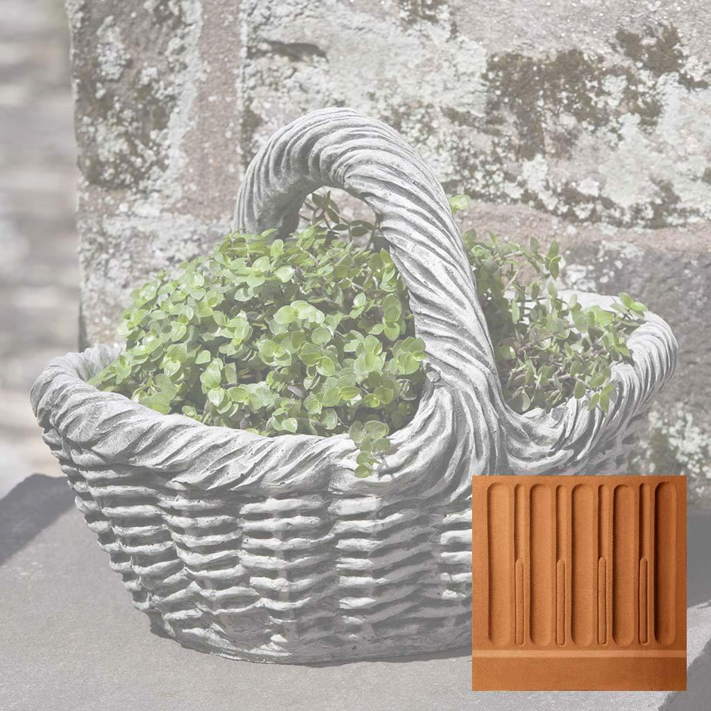 Basket With Handle Planter - Small