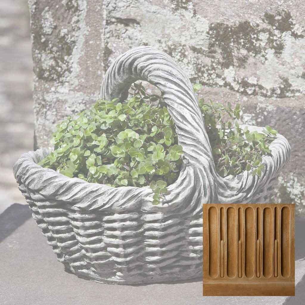Basket With Handle Planter - Small
