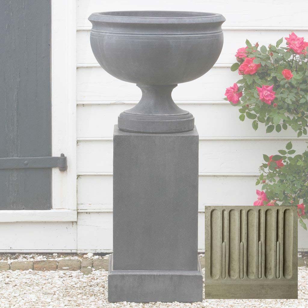 Wburg Plantation Urn w/ Classic Tall Pedestal