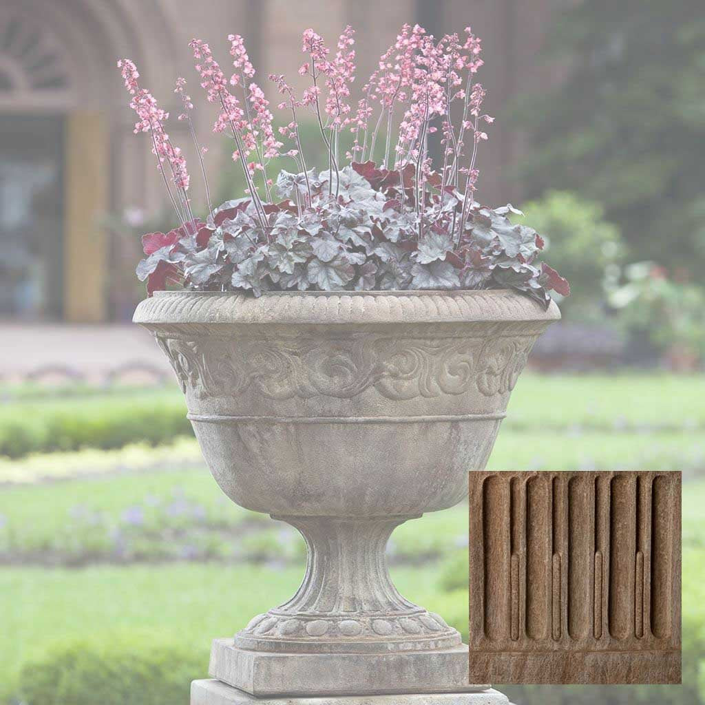Smithsonian Foliated Scroll Urn