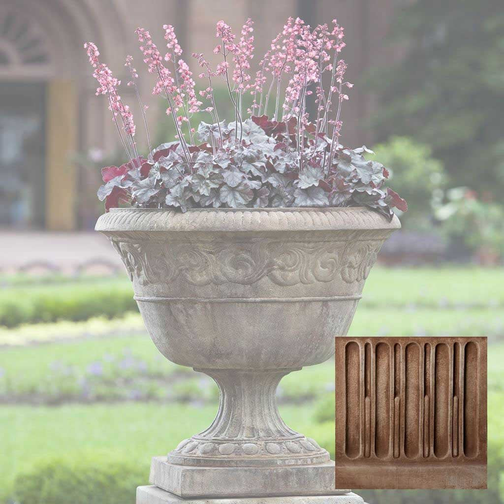 Smithsonian Foliated Scroll Urn
