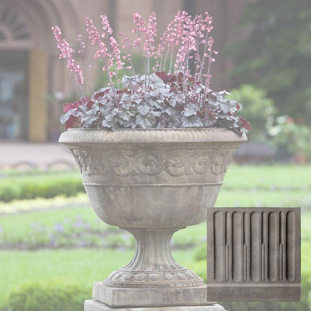 Smithsonian Foliated Scroll Urn