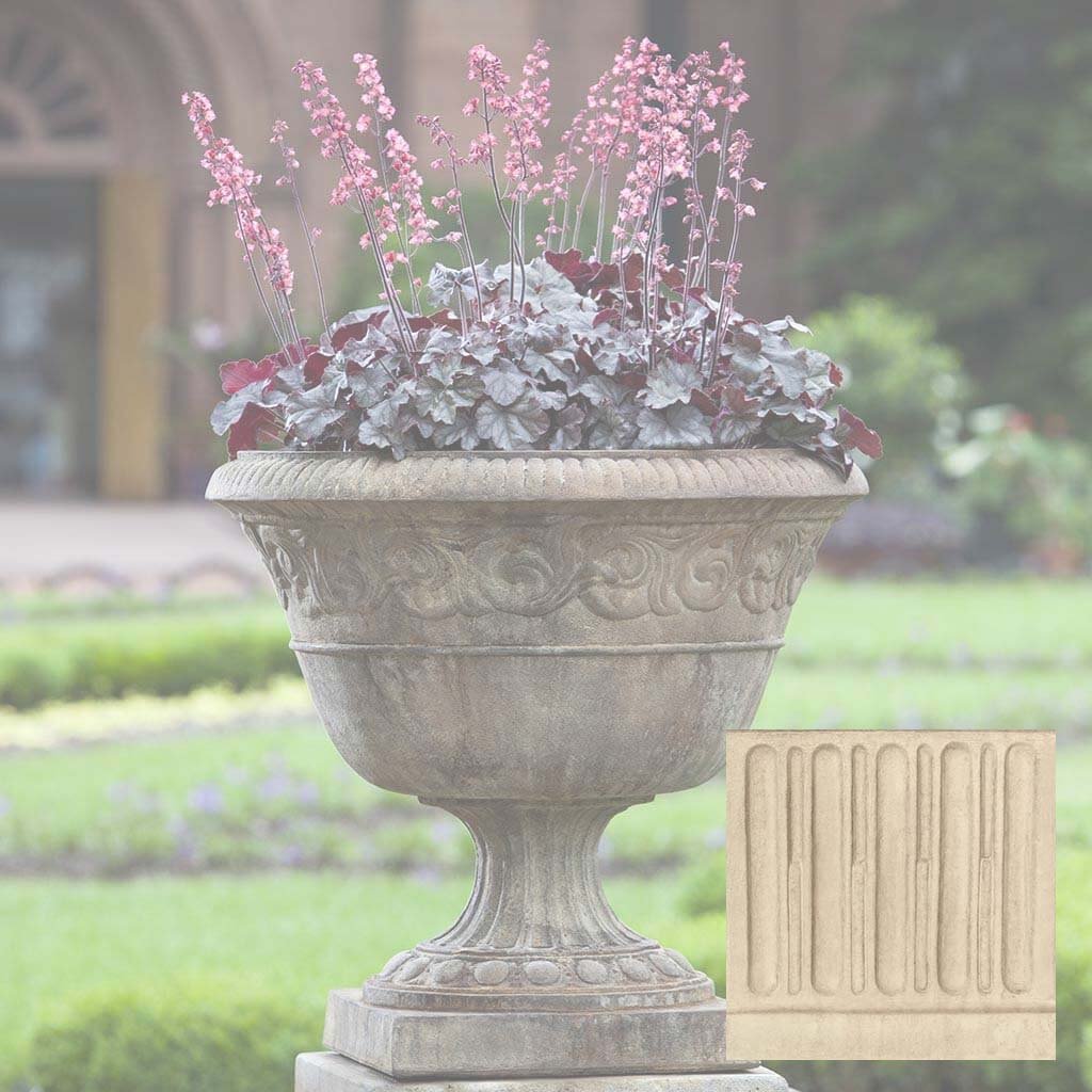 Smithsonian Foliated Scroll Urn