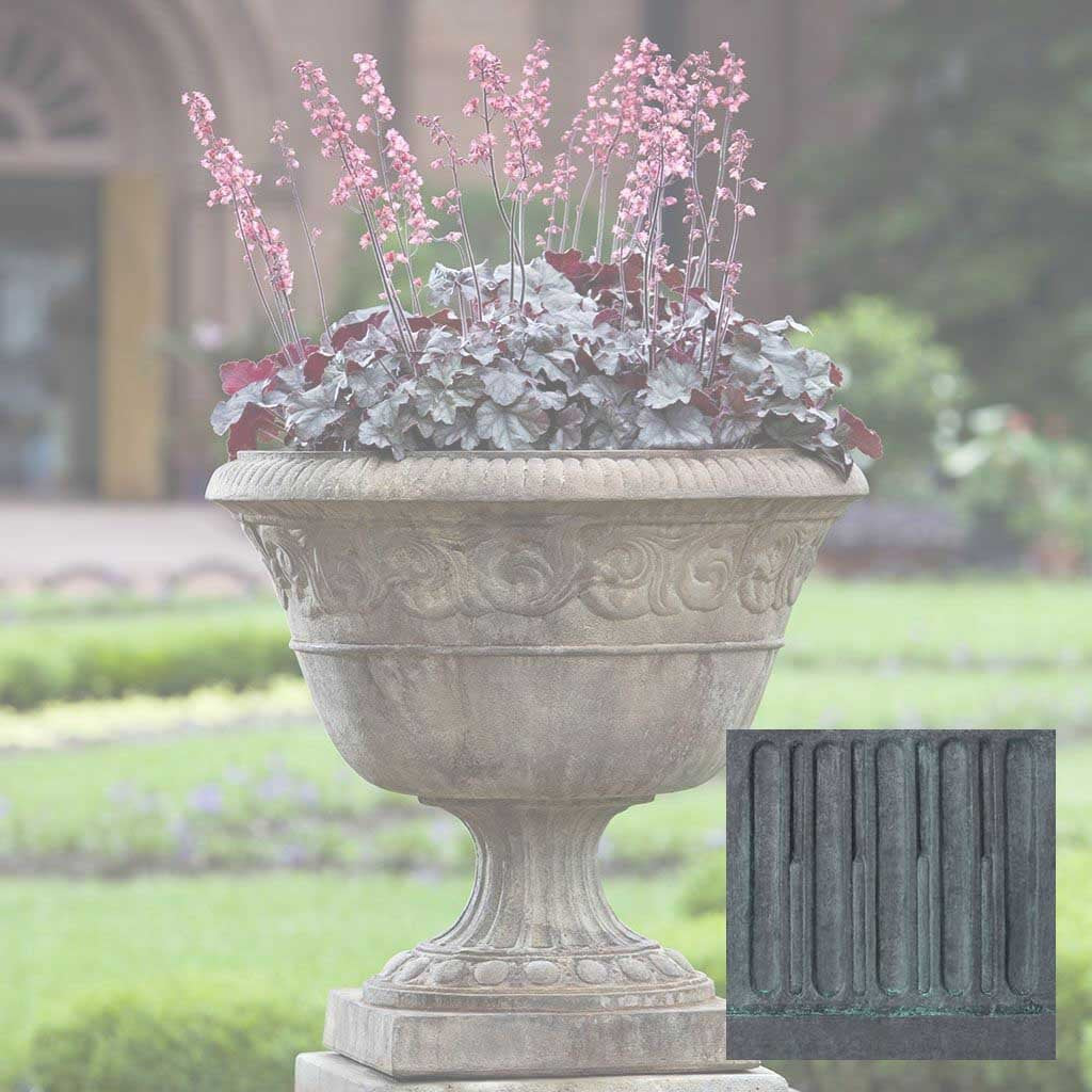 Smithsonian Foliated Scroll Urn