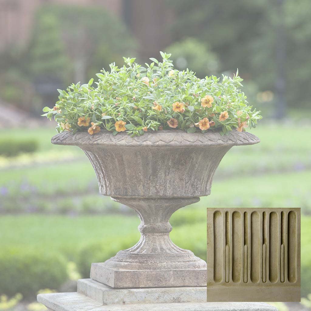 Smithsonian Fluted Valentine Urn