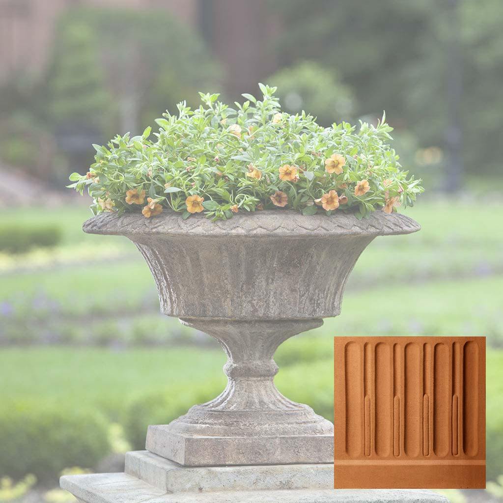 Smithsonian Fluted Valentine Urn