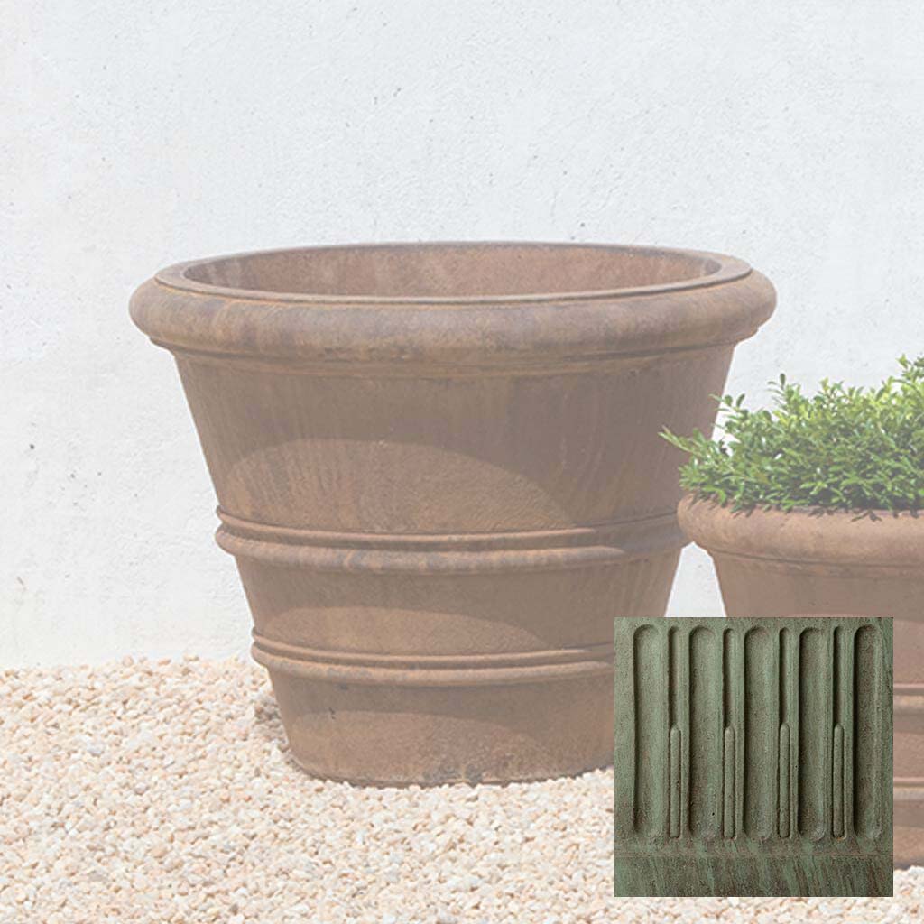Classic Rolled Rim Planter, Medium