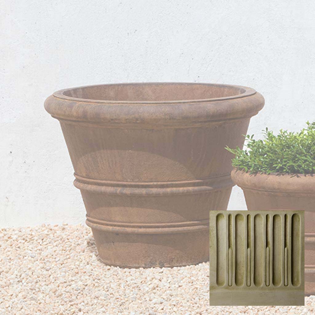 Classic Rolled Rim Planter, Medium