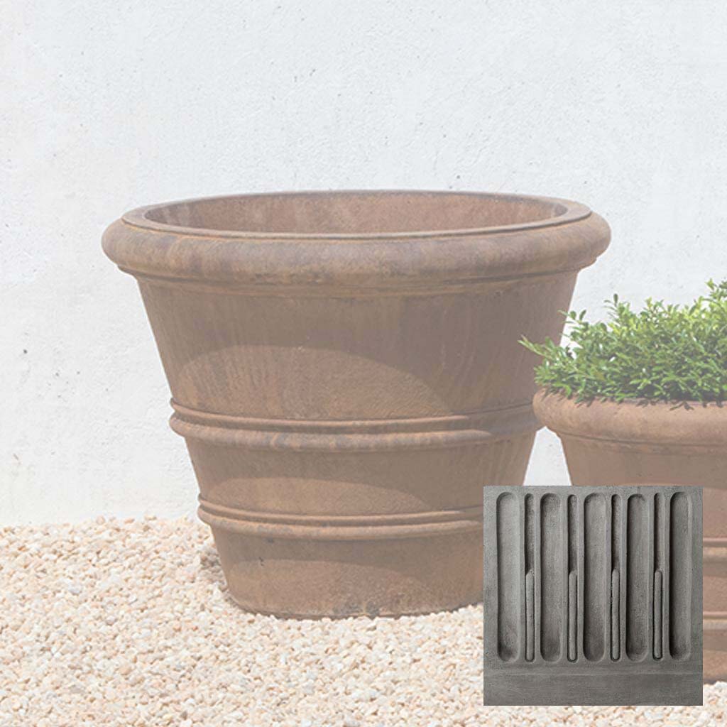 Classic Rolled Rim Planter, Medium
