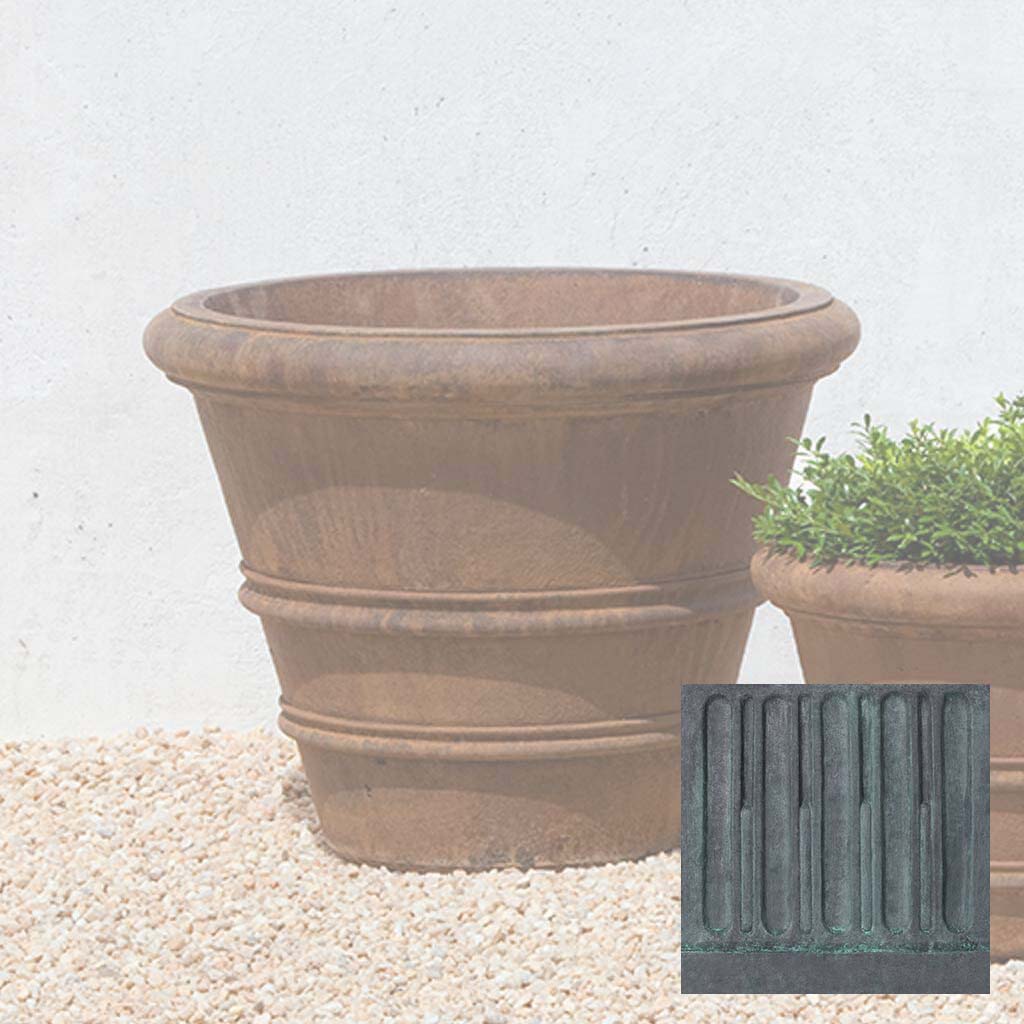 Classic Rolled Rim Planter, Medium