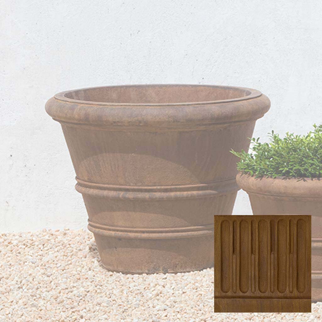 Classic Rolled Rim Planter, Medium