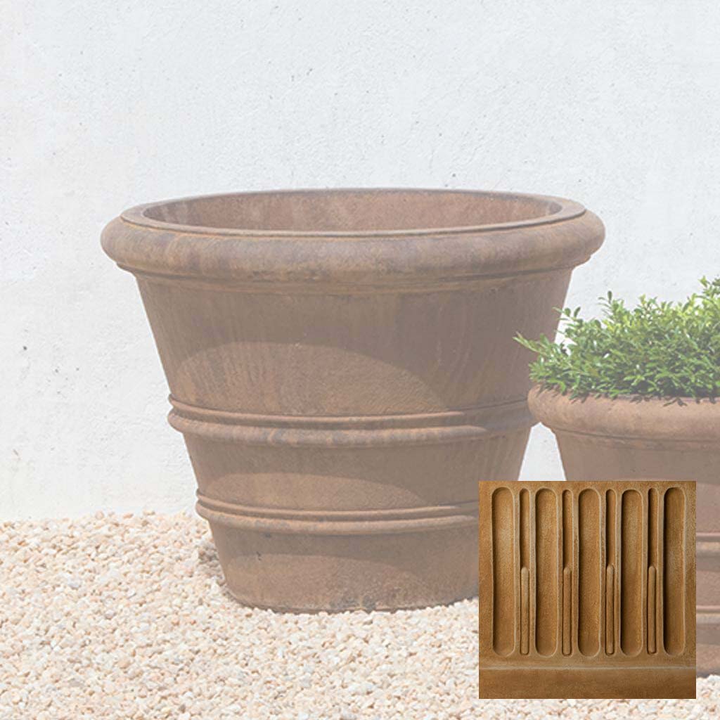 Classic Rolled Rim Planter, Medium