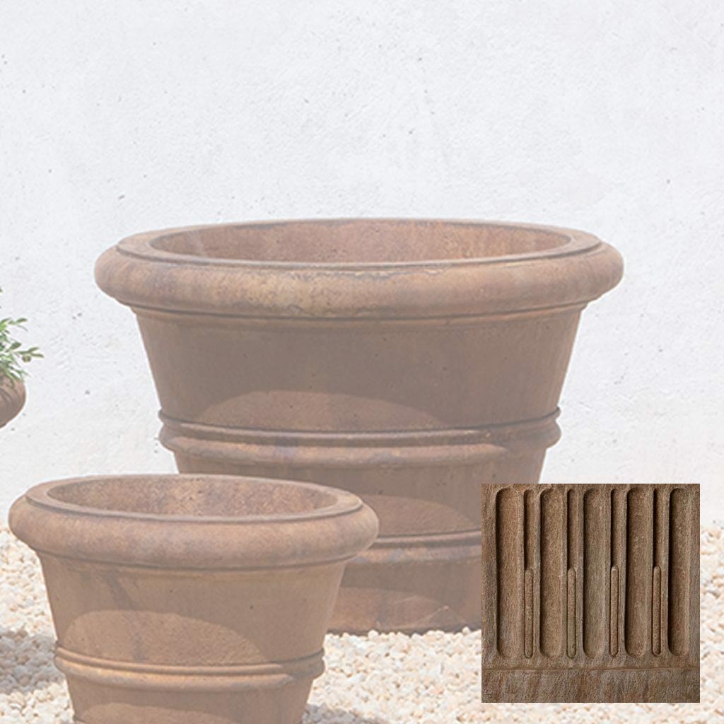 Classic Rolled Rim Planter, Medium