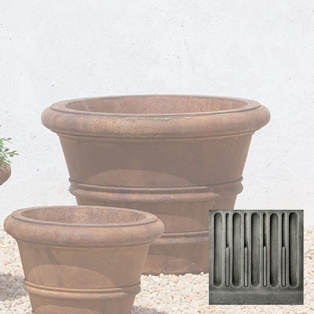 Classic Rolled Rim Planter, Medium