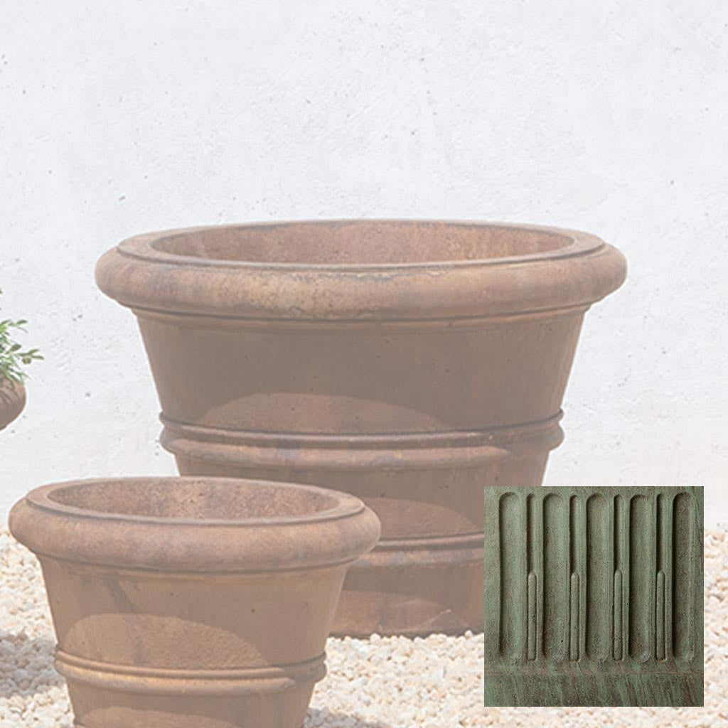 Classic Rolled Rim Planter, Medium