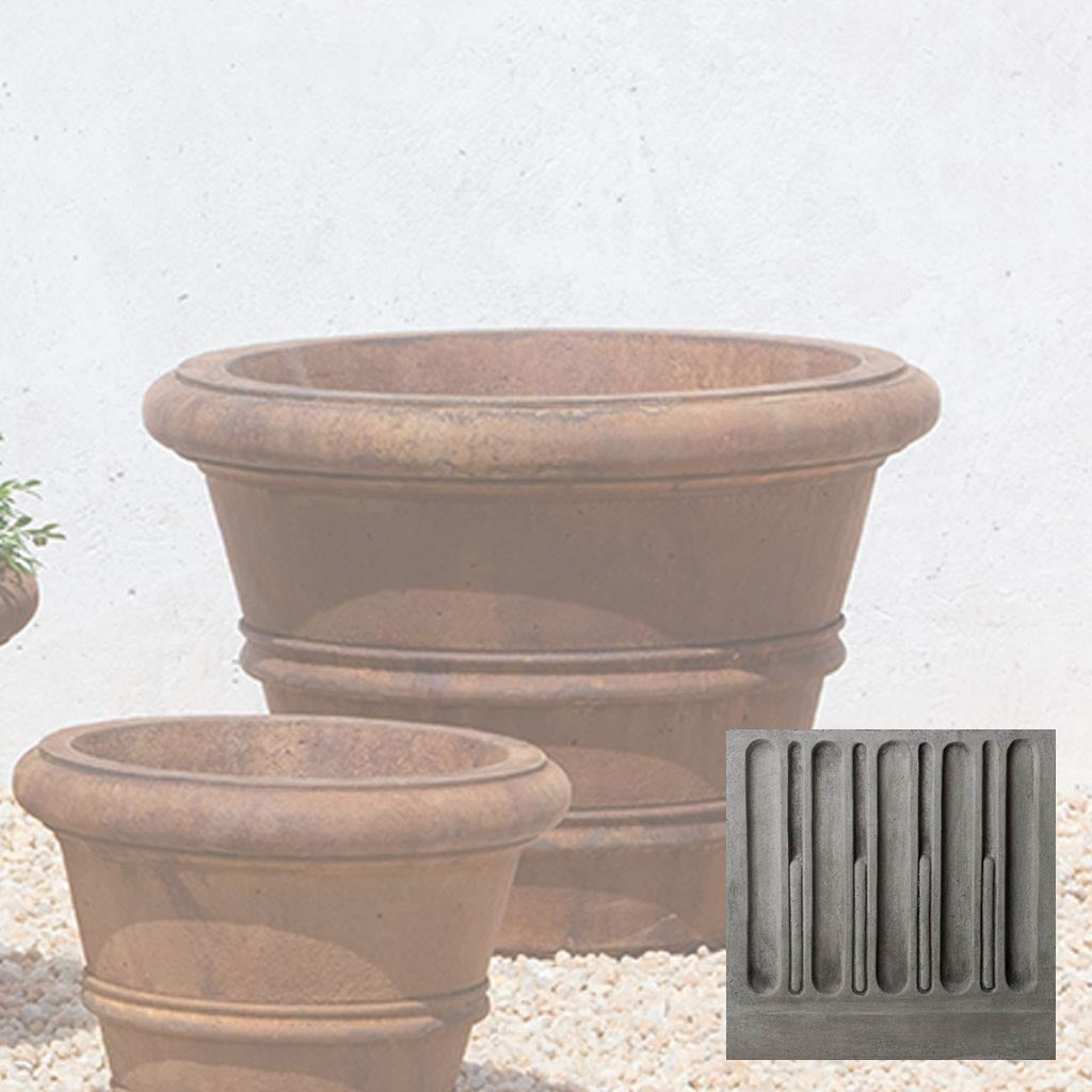 Classic Rolled Rim Planter, Medium