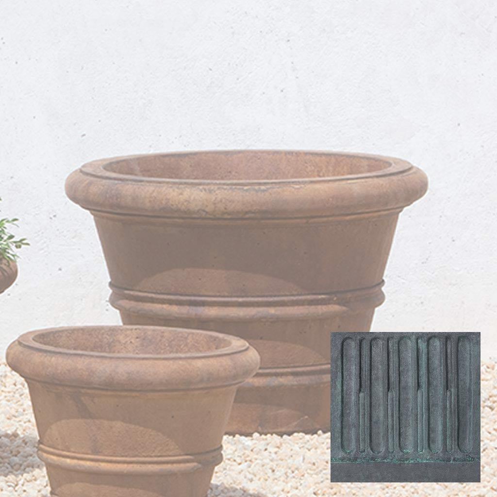 Classic Rolled Rim Planter, Medium