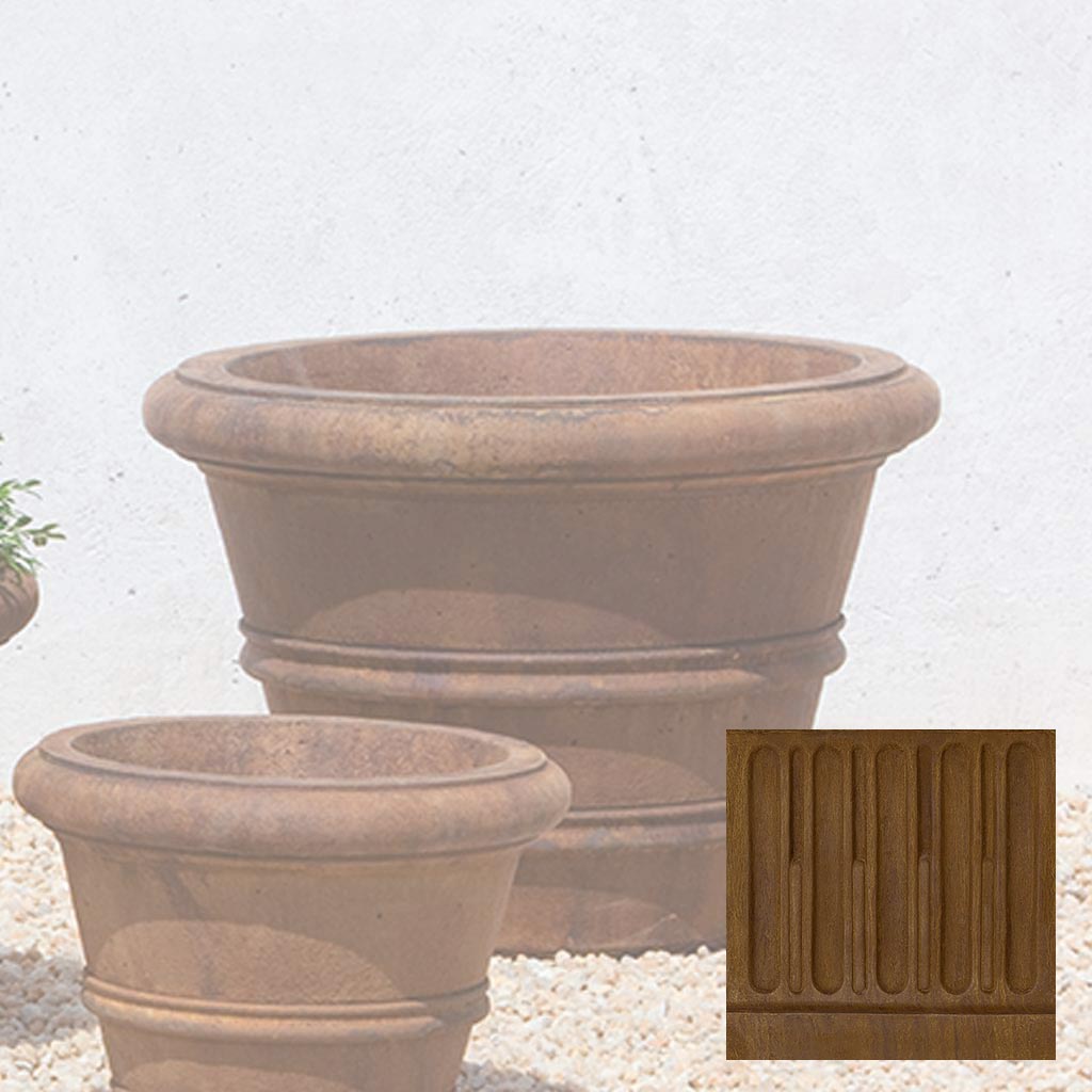 Classic Rolled Rim Planter, Medium