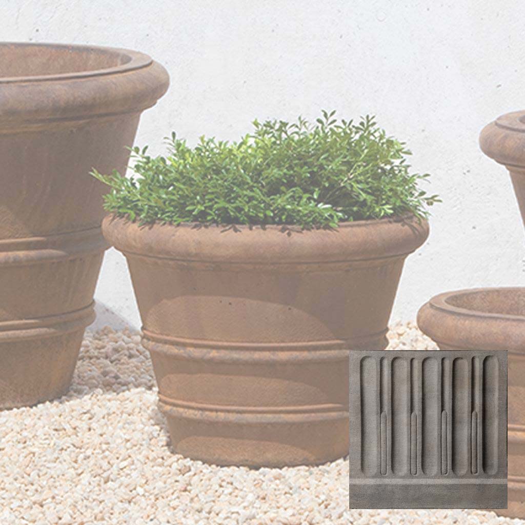 Classic Rolled Rim Planter, Medium