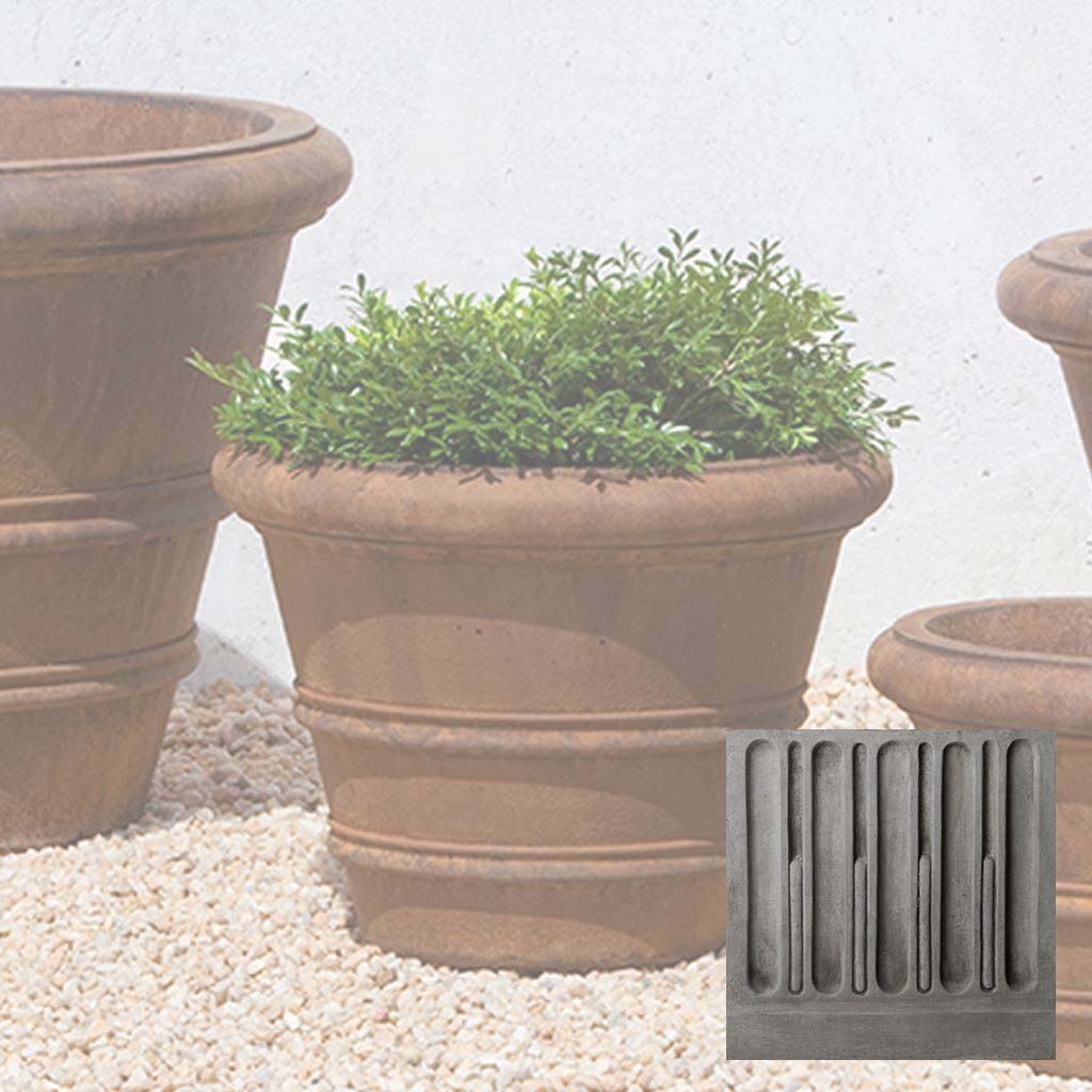 Classic Rolled Rim Planter, Medium