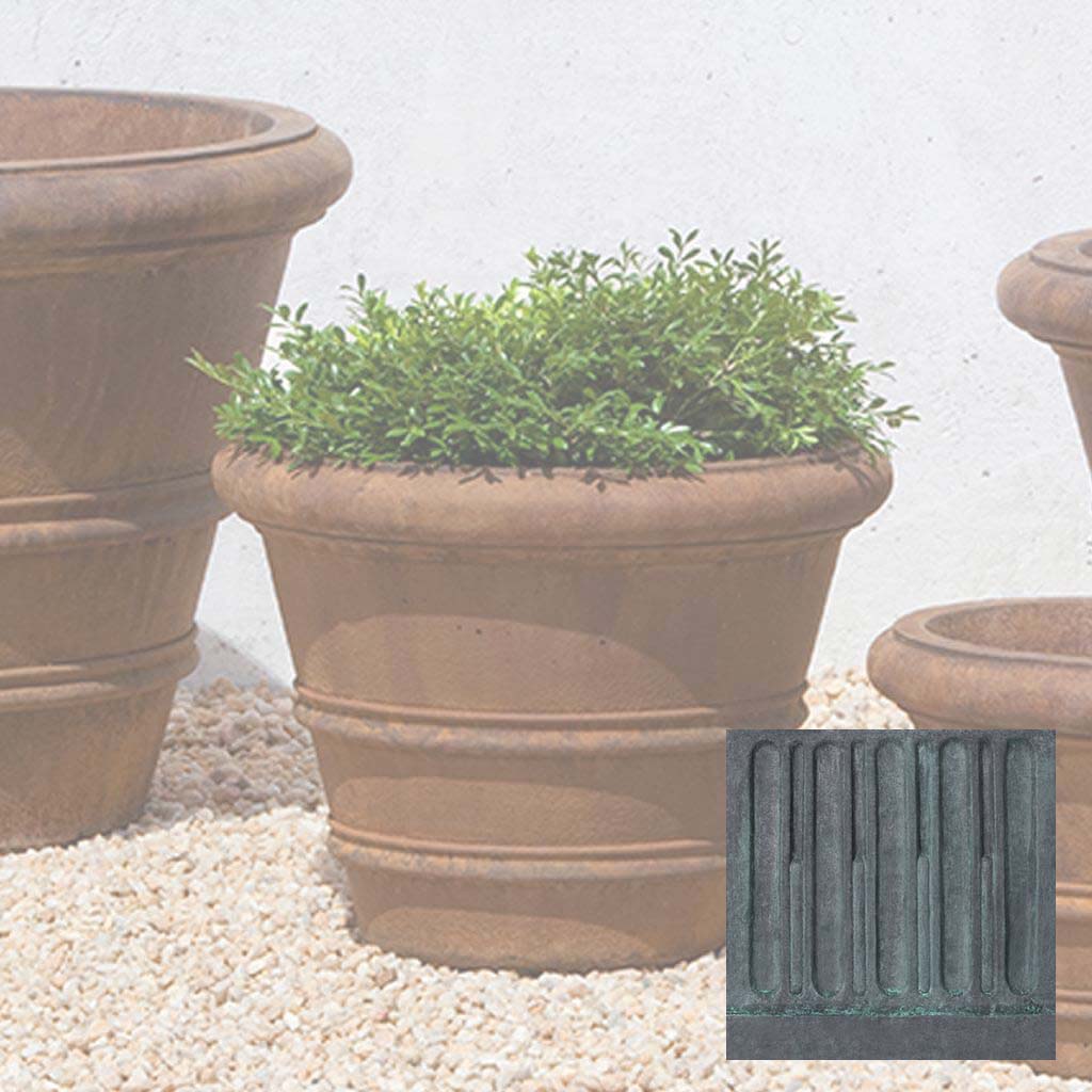 Classic Rolled Rim Planter, Medium