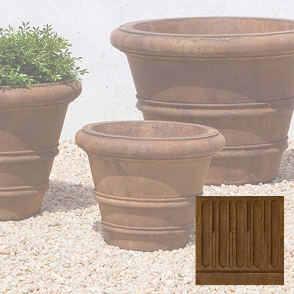 Classic Rolled Rim Planter, Medium