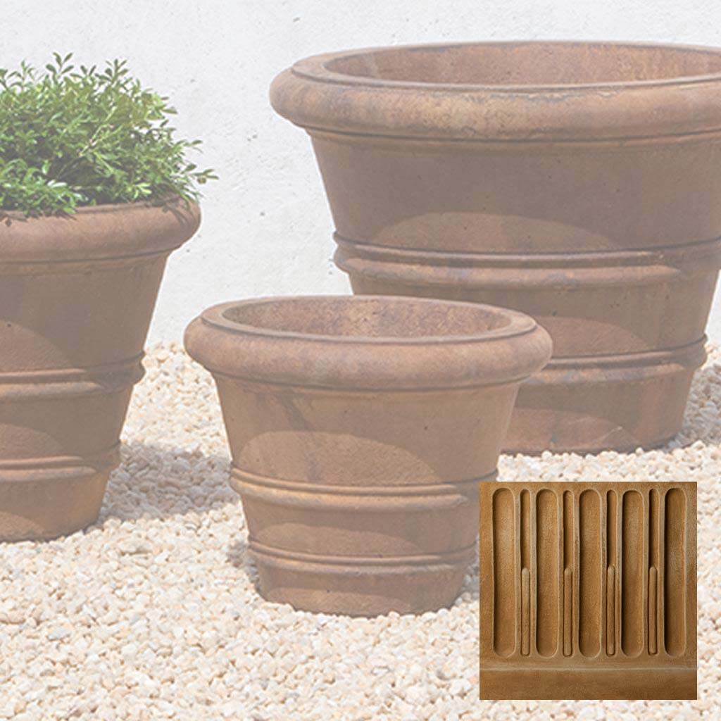 Classic Rolled Rim Planter, Medium