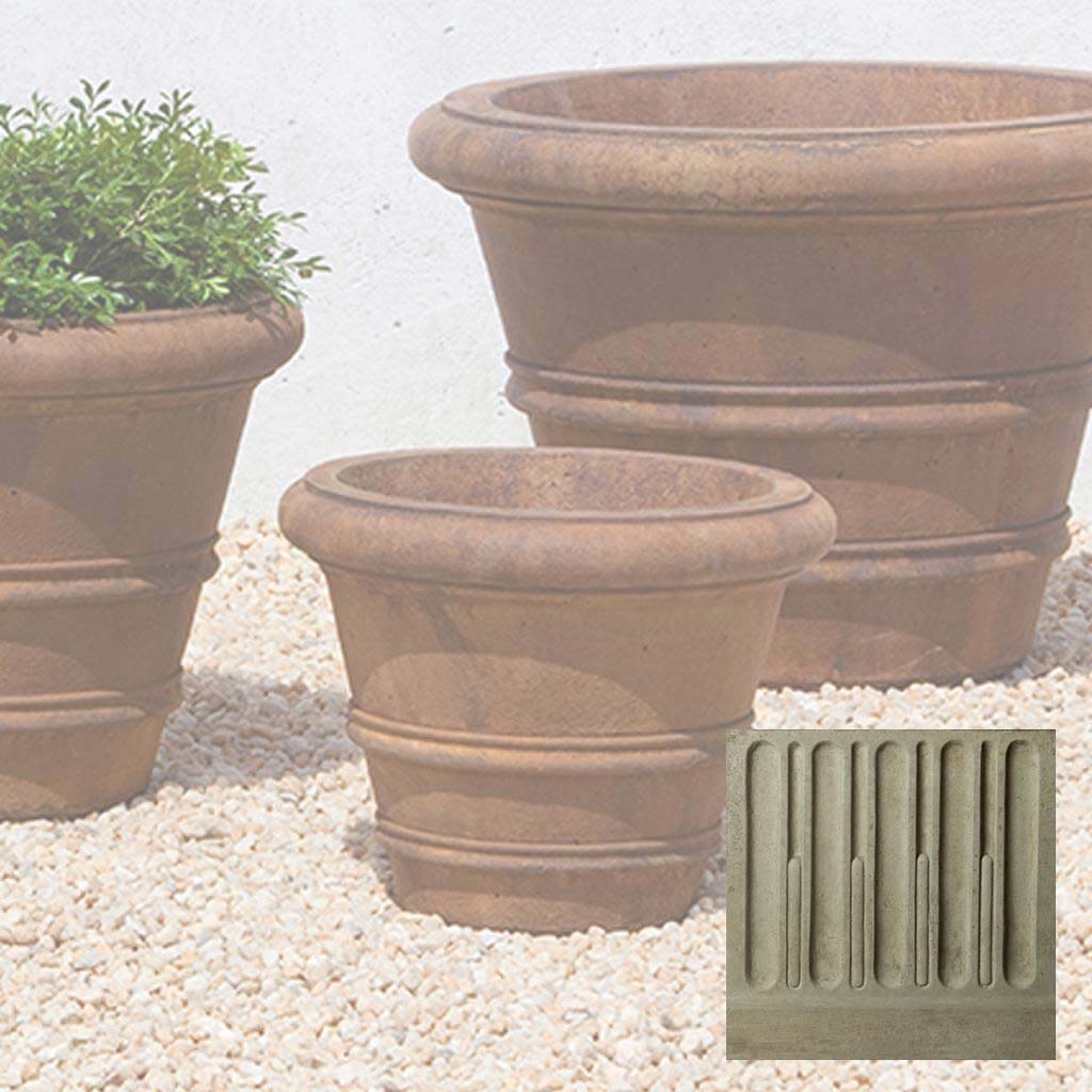 Classic Rolled Rim Planter, Medium