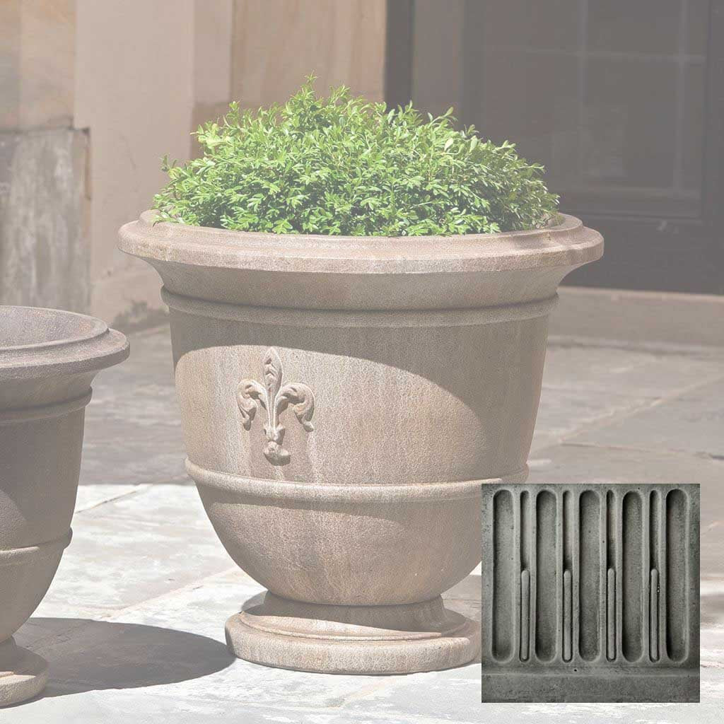 Fleur de Lis Urn - Large